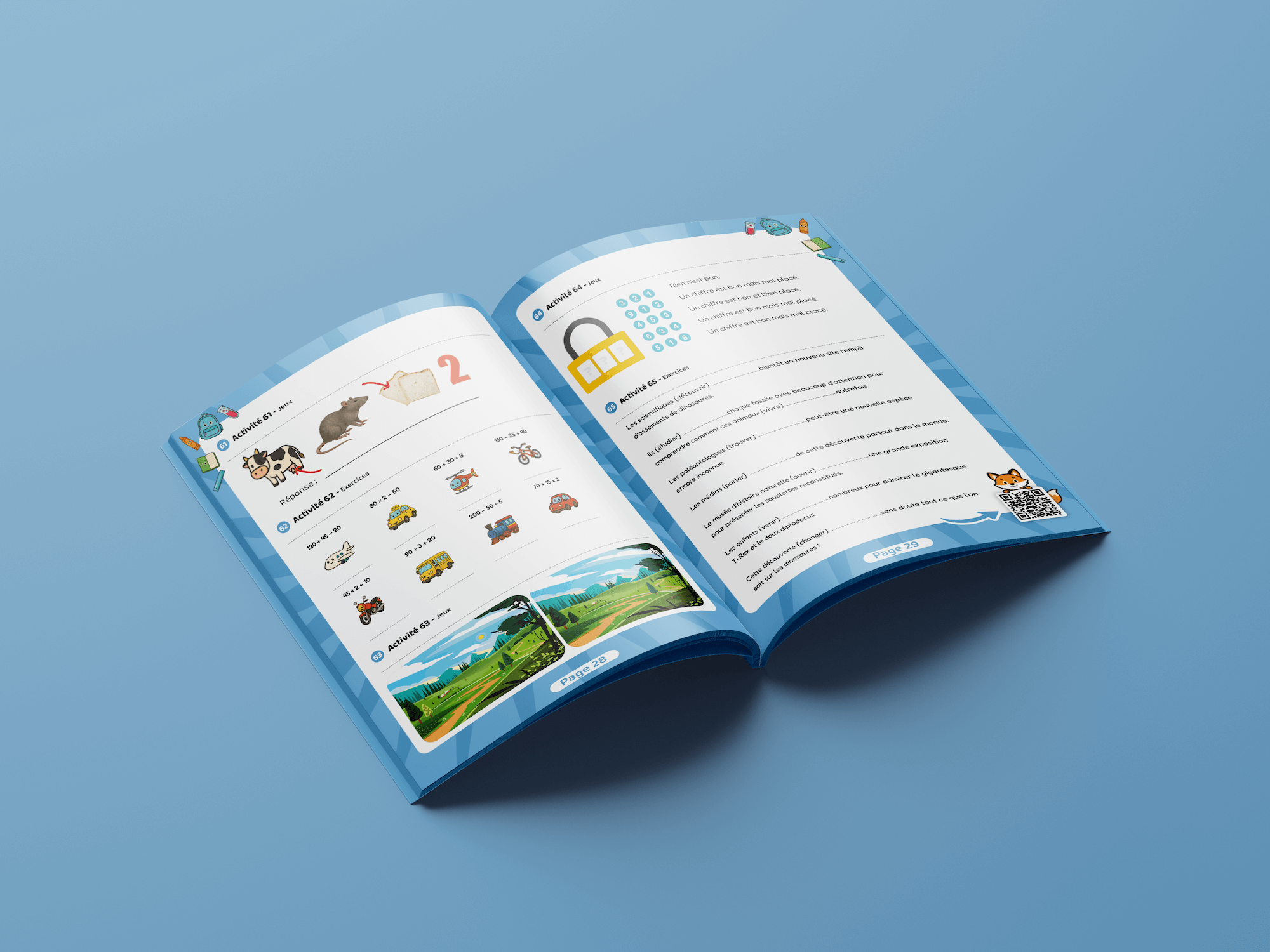 Livre interactif Petits Malins – 8 à 12 ans