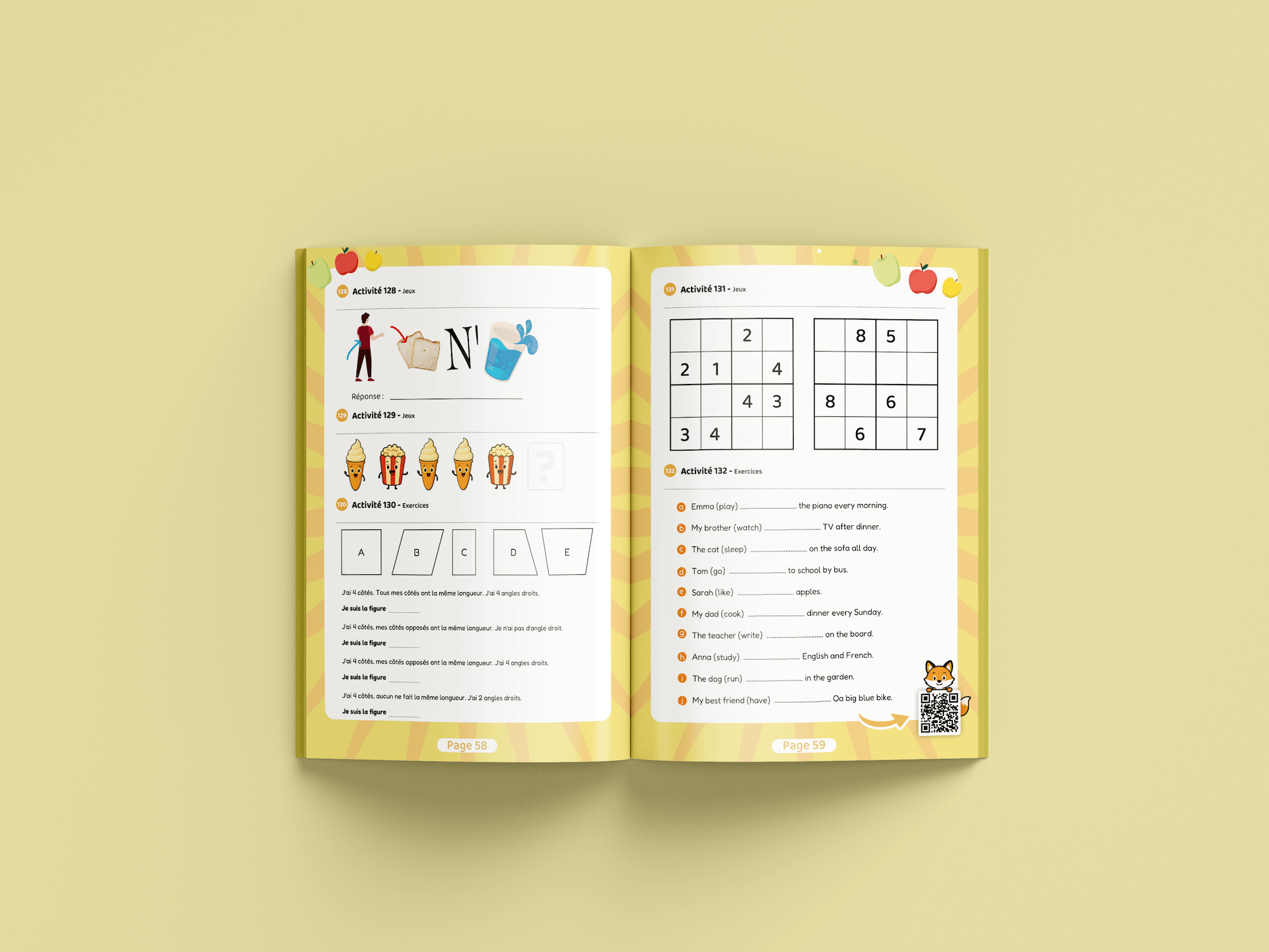 Livre interactif Petits Malins – 8 à 12 ans