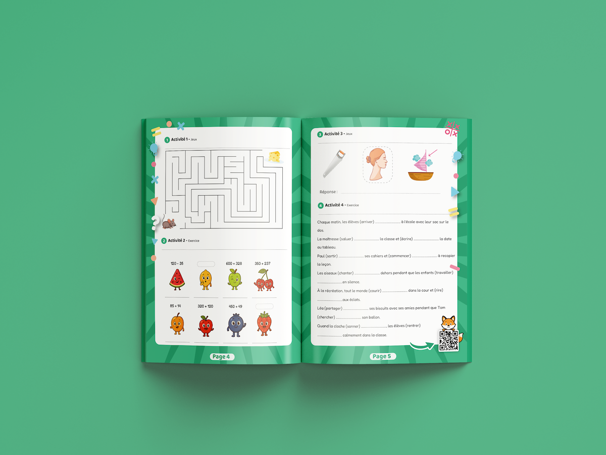 Livre interactif Petits Malins – 8 à 12 ans