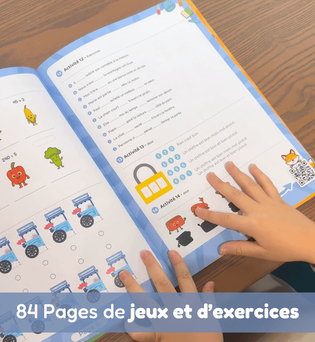Livre interactif Petits Malins – 8 à 12 ans